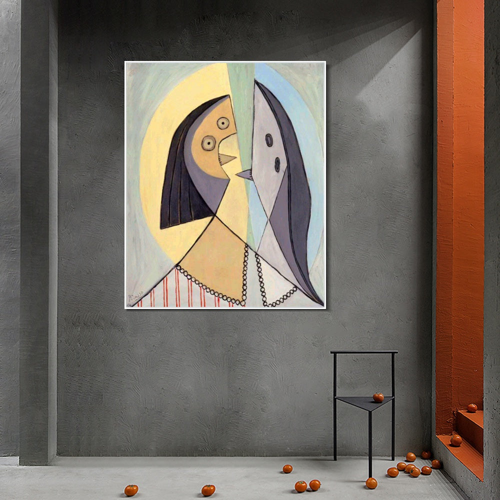 INVIN ART Framed Canvas Giclee Print Art 1929 Buste de femme2 by Pablo Picasso Wall Art
