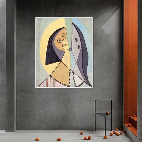 INVIN ART Framed Canvas Giclee Print Art 1929 Buste de femme2 by Pablo Picasso Wall Art Living Room Home Office Decorations