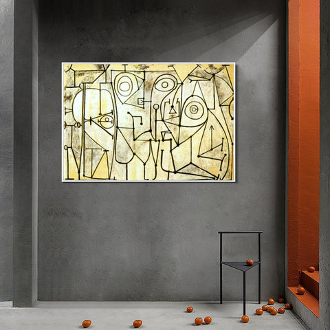 INVIN ART Framed Canvas Giclee Print Art 1948 La cuisine 1 by Pablo Picasso Wall Art Living Room Home Office Decorations