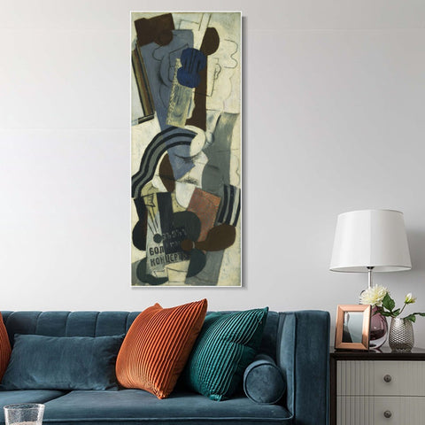 INVIN ART Framed Canvas Giclee Print Art Series#385 by Pablo Picasso Wall Art Living Room Home Office Decorations