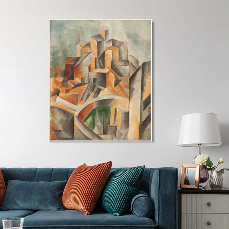 INVIN ART Framed Canvas Giclee Print Art Series#391 by Pablo Picasso Wall Art Living Room Home Office Decorations