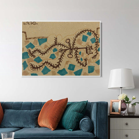 INVIN ART Framed Canvas Giclee Print Art Series#431 by Pablo Picasso Wall Art Living Room Home Office Decorations