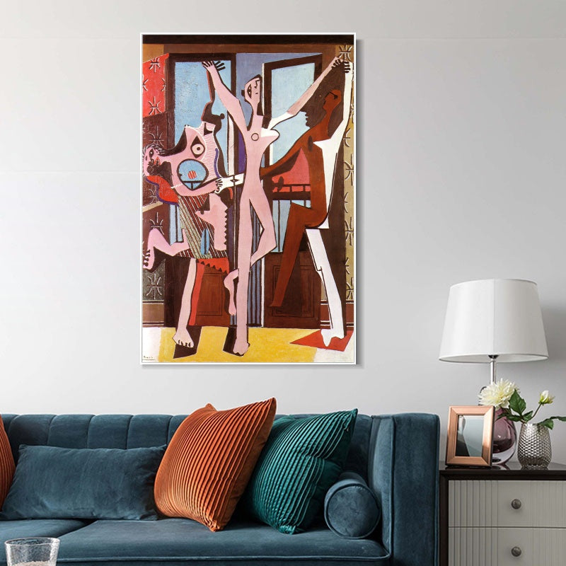 INVIN ART Framed Canvas Giclee Print Art 1925 The dance by Pablo Picasso Wall Art