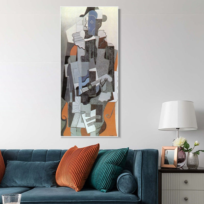 INVIN ART Framed Canvas Giclee Print Art Series#454 by Pablo Picasso Wall Art