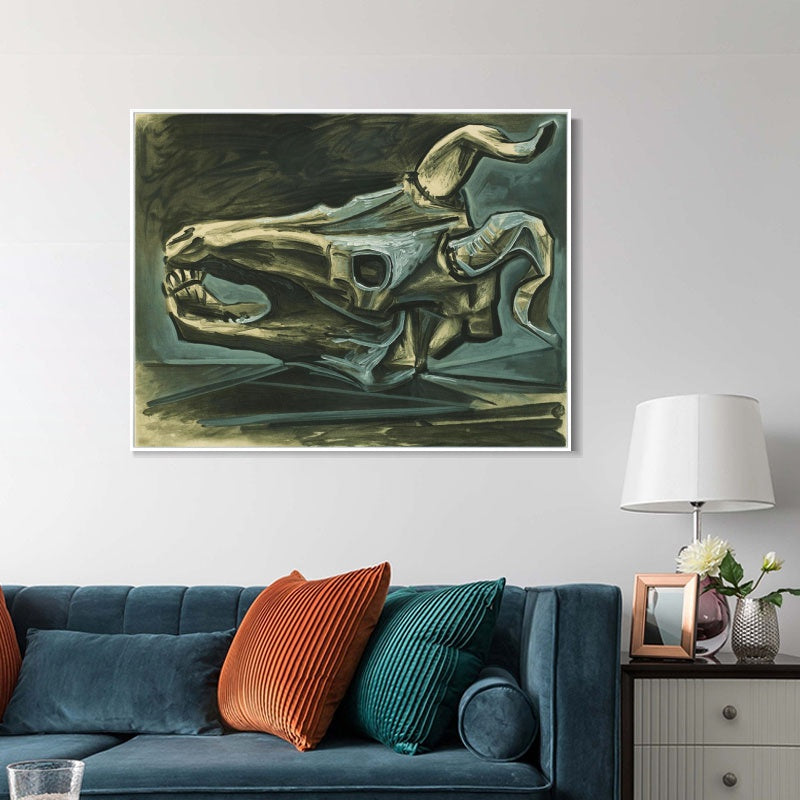 INVIN ART Framed Canvas Giclee Print Art Series#460 by Pablo Picasso Wall Art