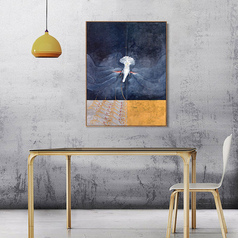 INVIN ART Framed Canvas Giclee Print Overview and Analysis by Hilma Af Klint Wall Art Living Room Home Office Decorations