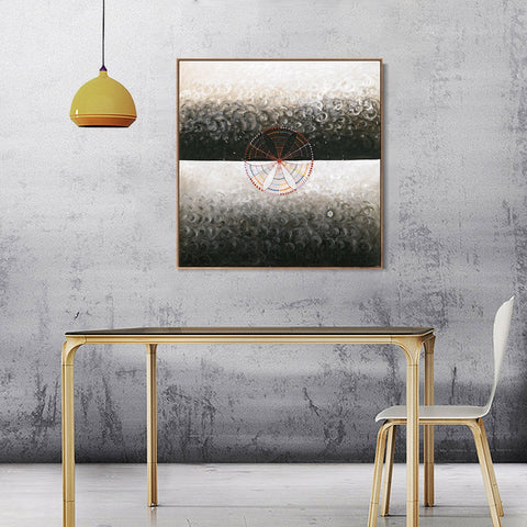 INVIN ART Framed Canvas Giclee Print Series#014 by Hilma Af Klint Wall Art Living Room Home Office Decorations