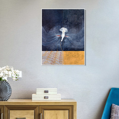INVIN ART Framed Canvas Giclee Print Overview and Analysis by Hilma Af Klint Wall Art Living Room Home Office Decorations
