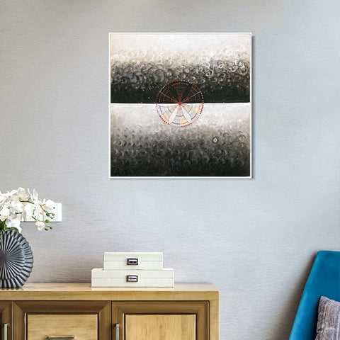 INVIN ART Framed Canvas Giclee Print Series#014 by Hilma Af Klint Wall Art Living Room Home Office Decorations