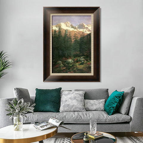 INVIN ART Framed Canvas Art Giclee Print Series#017 by Albert Bierstadt Wall Art Living Room Home Office Decorations