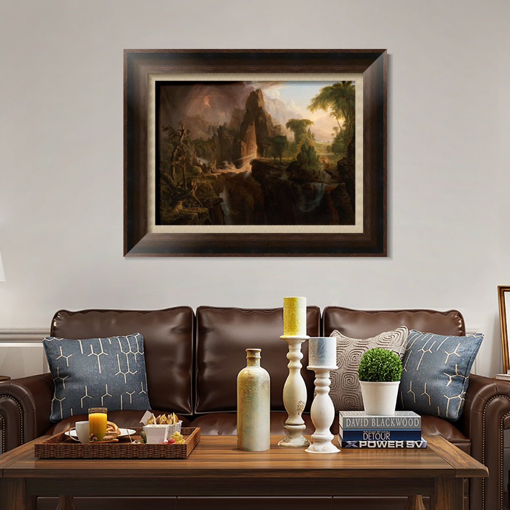INVIN ART Framed Canvas Art Giclee Print Series#50 by Albert Bierstadt Wall Art