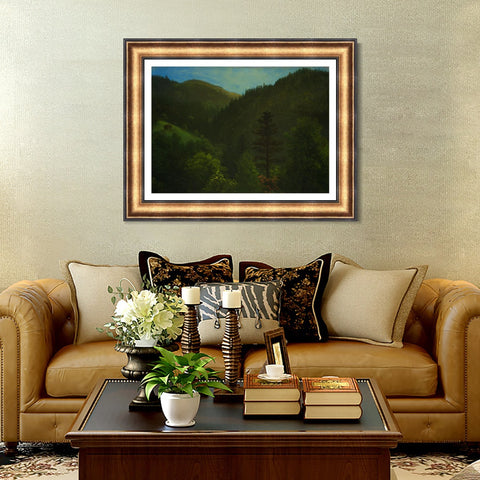 INVIN ART Framed Canvas Art Giclee Print Series#52 by Albert Bierstadt Wall Art Living Room Home Office Decorations