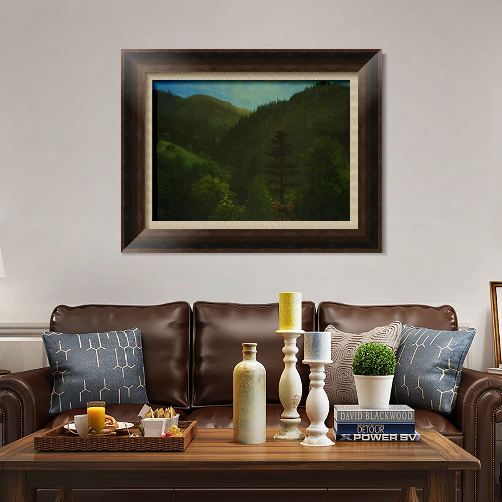 INVIN ART Framed Canvas Art Giclee Print Series#52 by Albert Bierstadt Wall Art