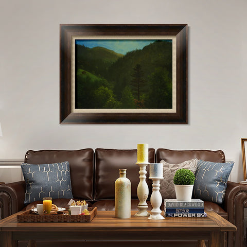 INVIN ART Framed Canvas Art Giclee Print Series#52 by Albert Bierstadt Wall Art Living Room Home Office Decorations
