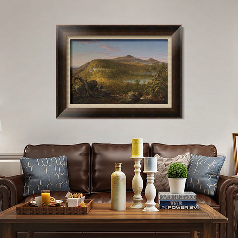 INVIN ART Framed Canvas Art Giclee Print Series#61 by Albert Bierstadt Wall Art Living Room Home Office Decorations