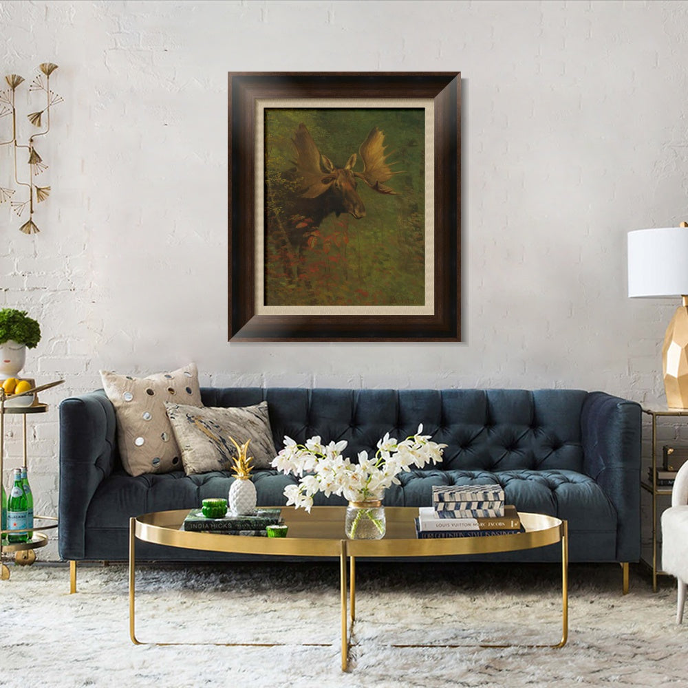 INVIN ART Framed Canvas Art Giclee Print Series#93 by Albert Bierstadt Wall Art