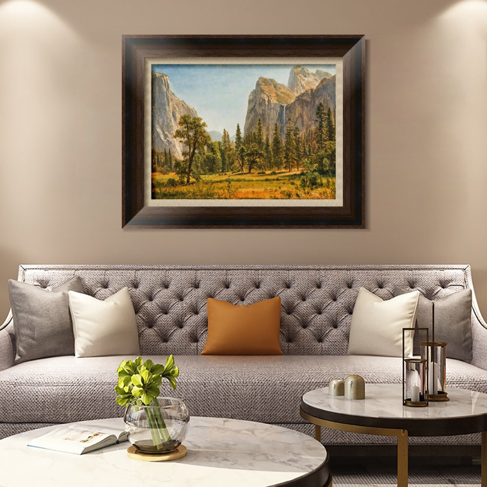 INVIN ART Framed Canvas Art Giclee Print Antumn Scenery by Albert Bierstadt Wall Art