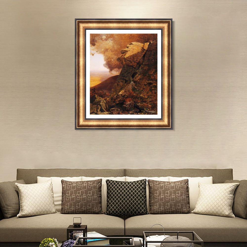 INVIN ART Framed Canvas Art Giclee Print Series#148 by Albert Bierstadt Wall Art