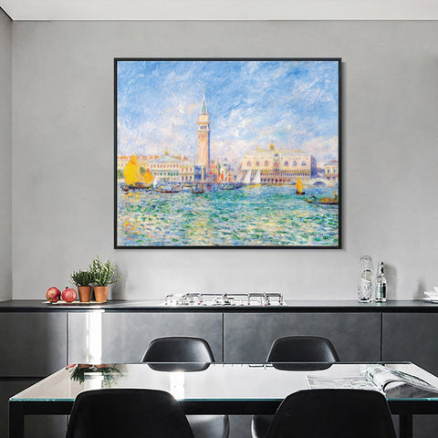 INVIN ART Framed Canvas Series#065 by Pierre Auguste Renoir Wall Art Living Room Home Office Decorations