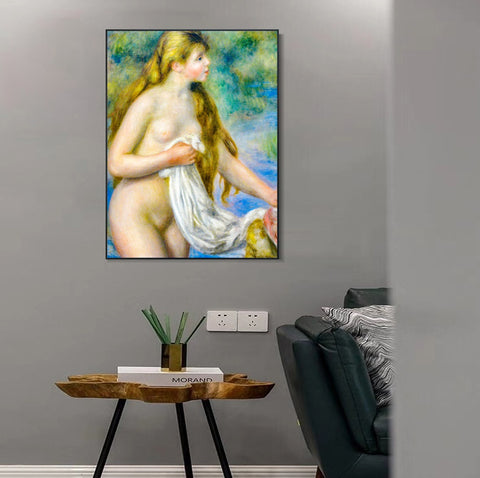 INVIN ART Framed Canvas Series#152 by Pierre Auguste Renoir Wall Art Living Room Home Office Decorations
