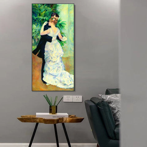 INVIN ART Framed Canvas Dancer2 by Pierre Auguste Renoir Wall Art Living Room Home Office Decorations