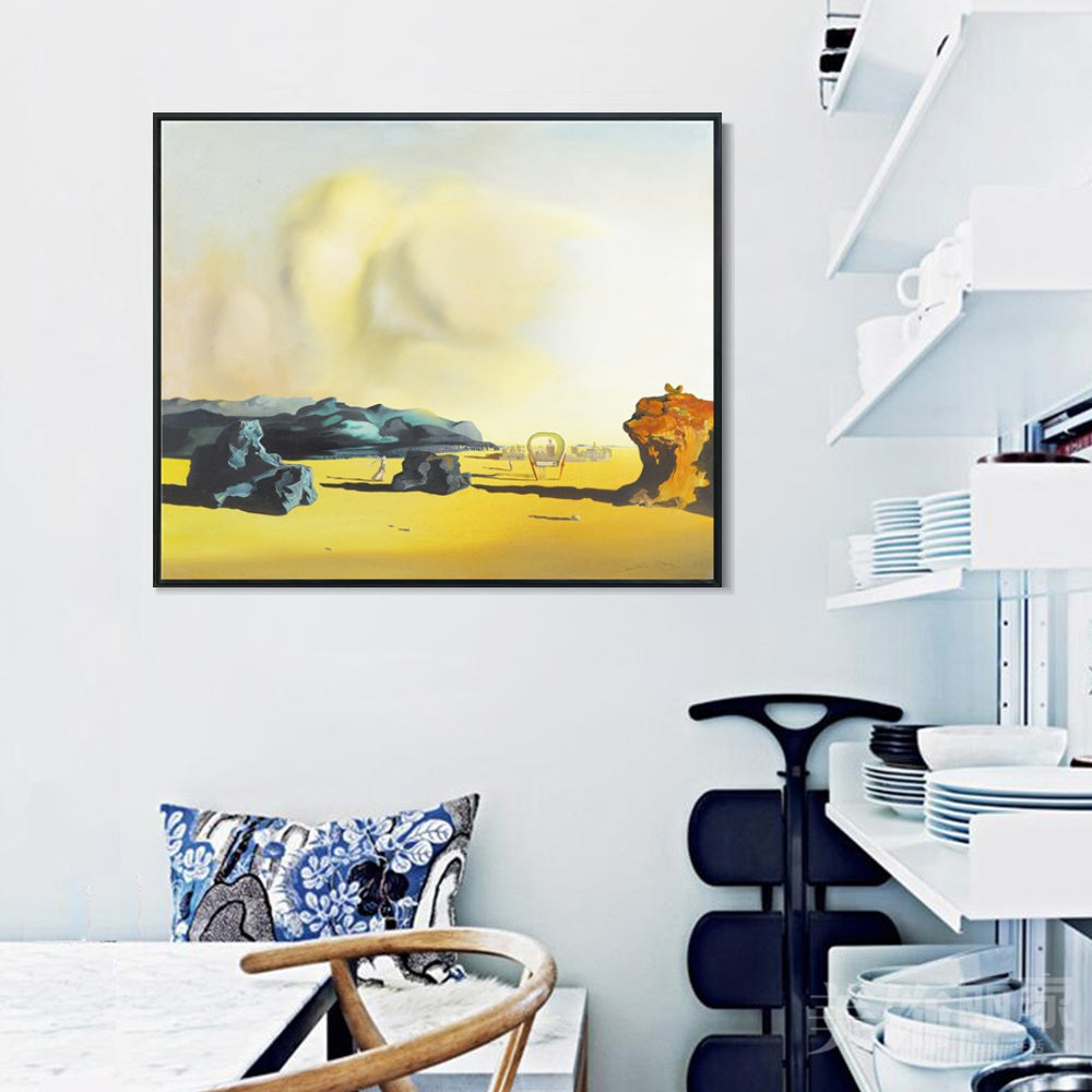 INVIN ART Framed Canvas Series#064 by Salvador Dal Wall Art Living Room Home Office Decorations
