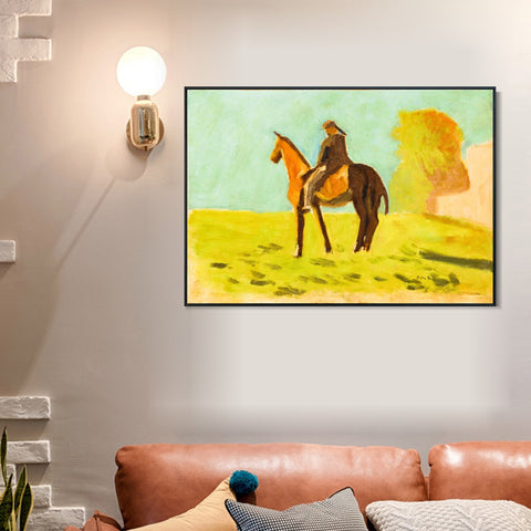 INVIN ART Framed Canvas Series#029 by Odilon Redon Wall Art Living Room Home Office Decorations
