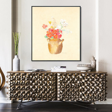 INVIN ART Framed Canvas Series#058 by Odilon Redon Wall Art Living Room Home Office Decorations