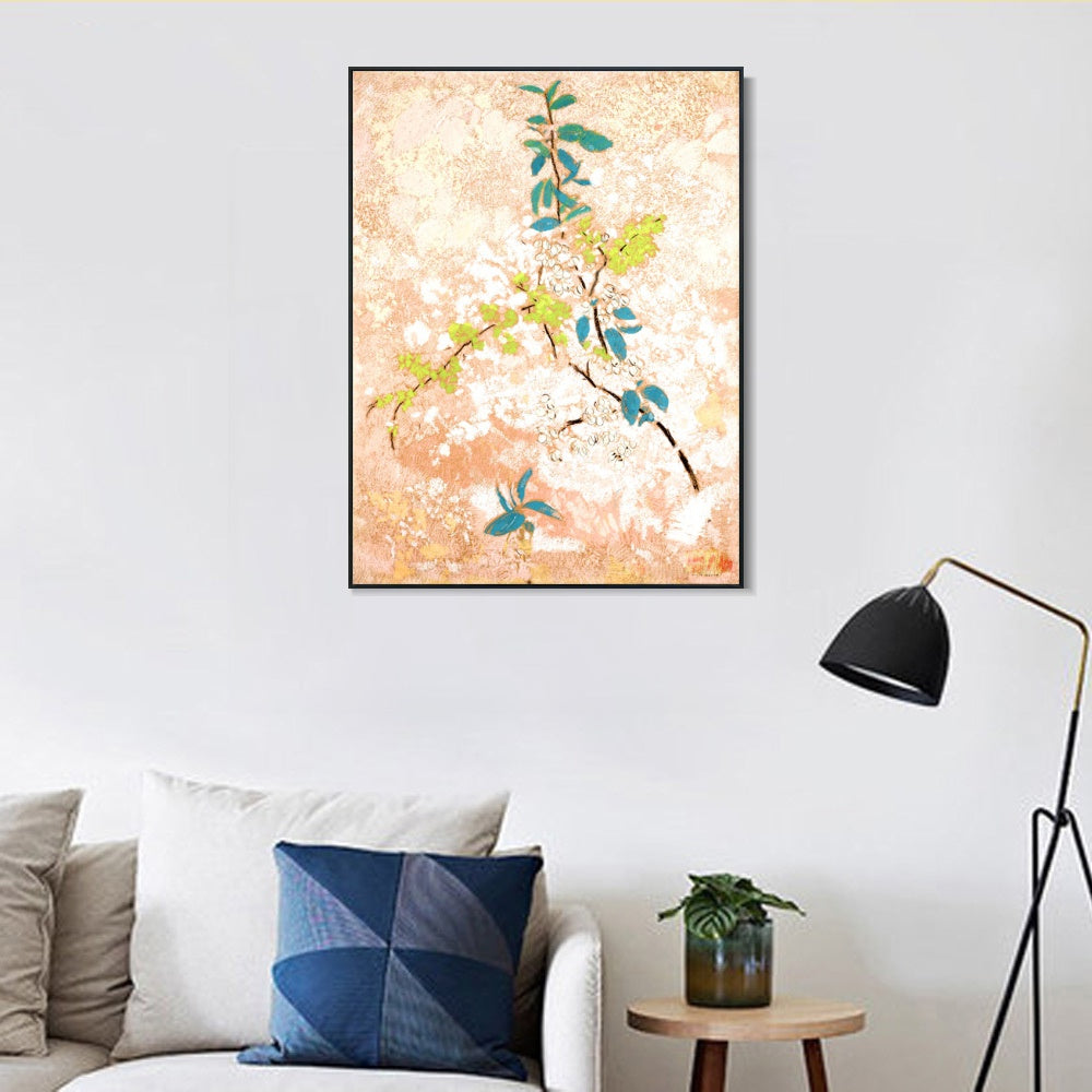 INVIN ART Framed Canvas Series#118 by Odilon Redon Wall Art Living Room Home Office Decorations
