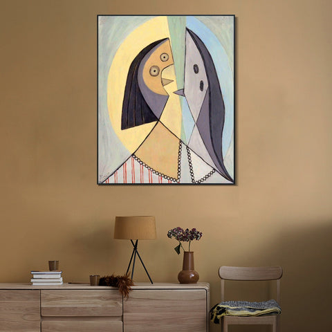 INVIN ART Framed Canvas Giclee Print Art 1929 Buste de femme2 by Pablo Picasso Wall Art Living Room Home Office Decorations