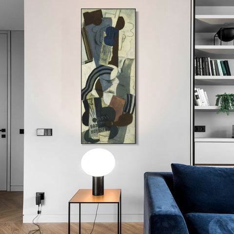 INVIN ART Framed Canvas Giclee Print Art Series#385 by Pablo Picasso Wall Art Living Room Home Office Decorations