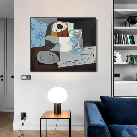 INVIN ART Framed Canvas Giclee Print Art Series#398 by Pablo Picasso Wall Art Living Room Home Office Decorations