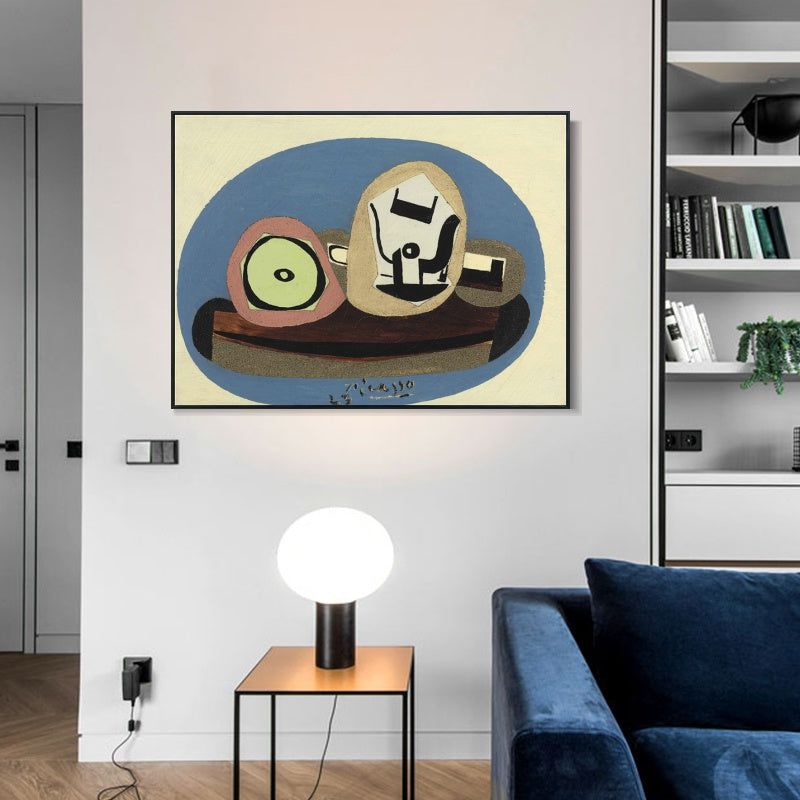 INVIN ART Framed Canvas Giclee Print Art Series#422 by Pablo Picasso Wall Art