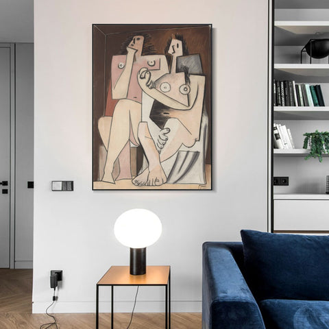 INVIN ART Framed Canvas Giclee Print Art Series#429 by Pablo Picasso Wall Art Living Room Home Office Decorations