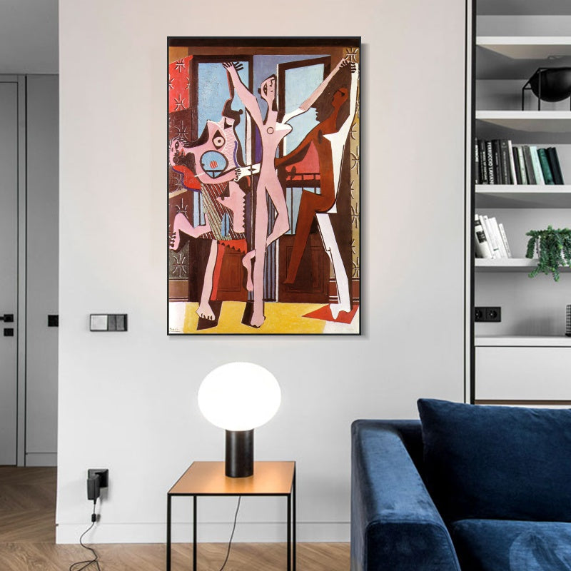 INVIN ART Framed Canvas Giclee Print Art 1925 The dance by Pablo Picasso Wall Art
