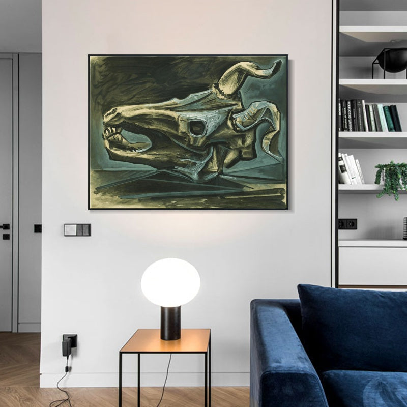 INVIN ART Framed Canvas Giclee Print Art Series#460 by Pablo Picasso Wall Art