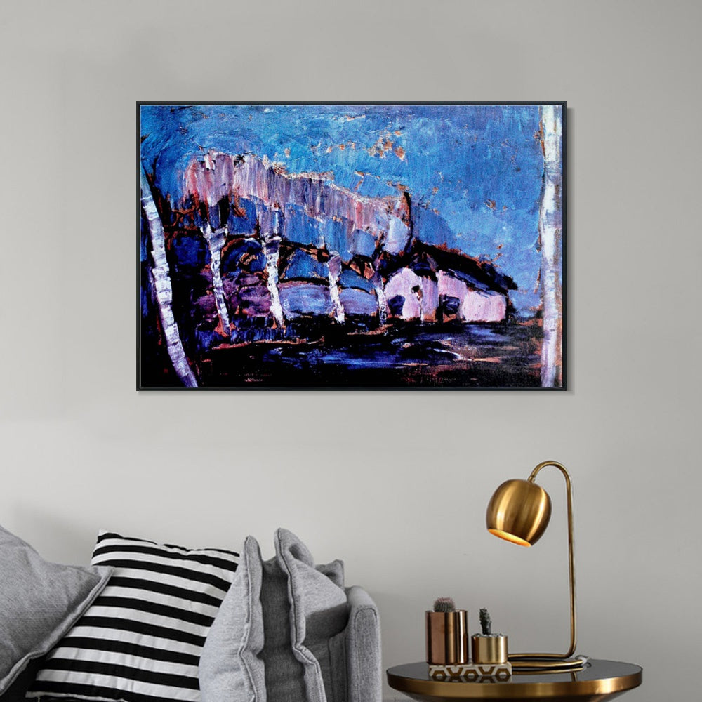 INVIN ART Framed Canvas Series#028 by Piet Cornelies Mondrian Wall Art Living Room Home Office Decorations