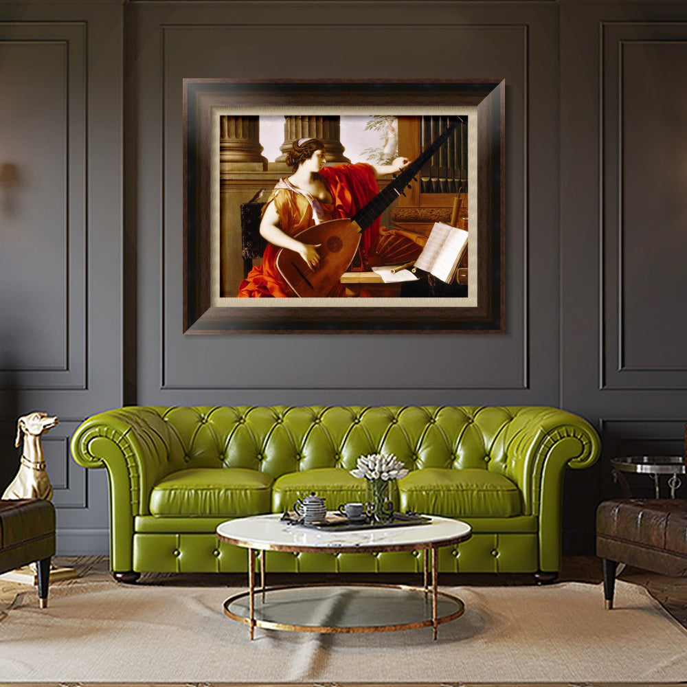 INVIN ART Framed Canvas Art Giclee Print Series#001 by Michelangelo Merisi da Caravaggio Wall Art