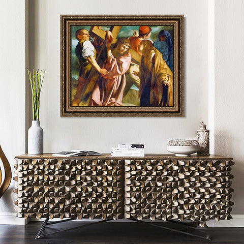 INVIN ART Framed Canvas Art Giclee Print Series#004 by Michelangelo Merisi da Caravaggio Wall Art Living Room Home Office Decorations