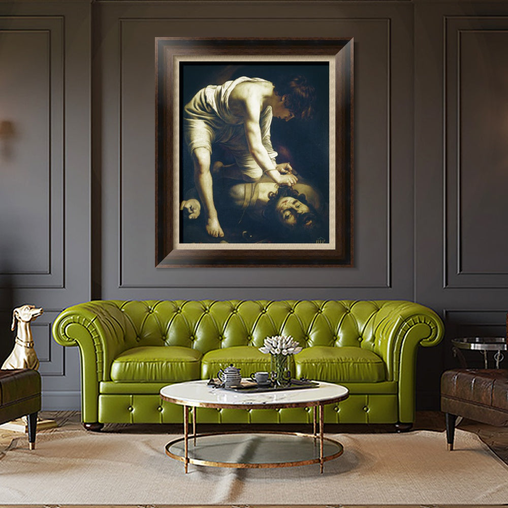 INVIN ART Framed Canvas Art Giclee Print Series#031 by Michelangelo Merisi da Caravaggio Wall Art