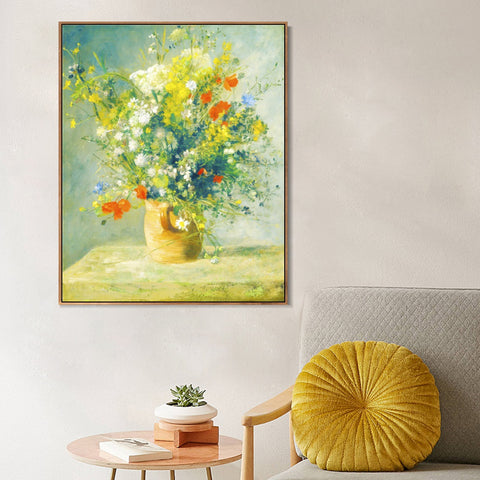 INVIN ART Framed Canvas Series#066 by Pierre Auguste Renoir Wall Art Living Room Home Office Decorations