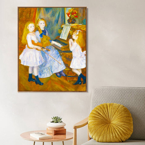 INVIN ART Framed Canvas Series#076 by Pierre Auguste Renoir Wall Art Living Room Home Office Decorations