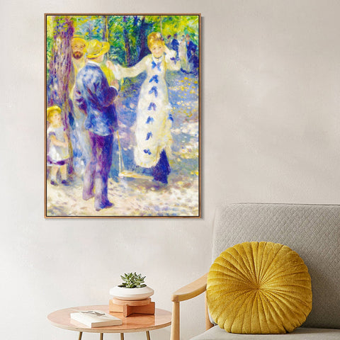 INVIN ART Framed Canvas Series#078 by Pierre Auguste Renoir Wall Art Living Room Home Office Decorations