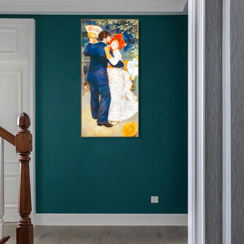 INVIN ART Framed Canvas Dancer1 by Pierre Auguste Renoir Wall Art Living Room Home Office Decorations