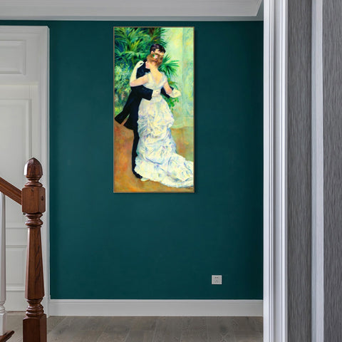 INVIN ART Framed Canvas Dancer2 by Pierre Auguste Renoir Wall Art Living Room Home Office Decorations