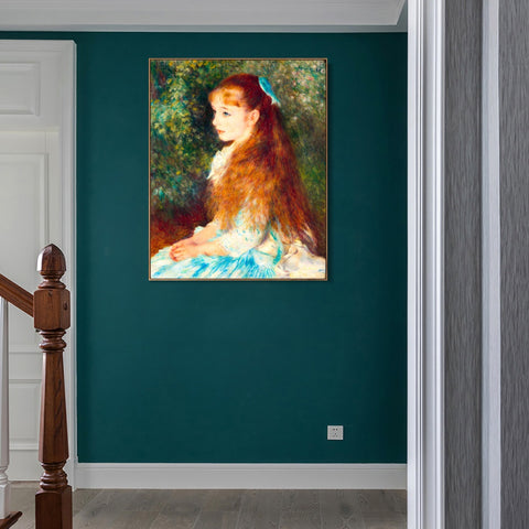 INVIN ART Framed Canvas Series#189 by Pierre Auguste Renoir Wall Art Living Room Home Office Decorations