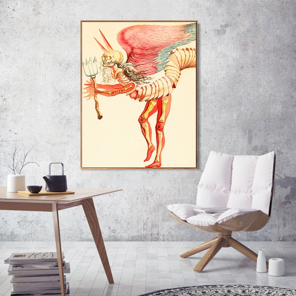 INVIN ART Framed Canvas Series#039 by Salvador Dal Wall Art Living Room Home Office Decorations