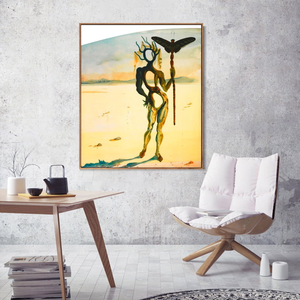 INVIN ART Framed Canvas Series#060 by Salvador Dal Wall Art Living Room Home Office Decorations
