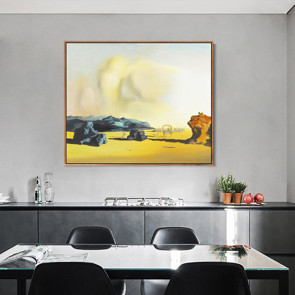 INVIN ART Framed Canvas Series#064 by Salvador Dal Wall Art Living Room Home Office Decorations