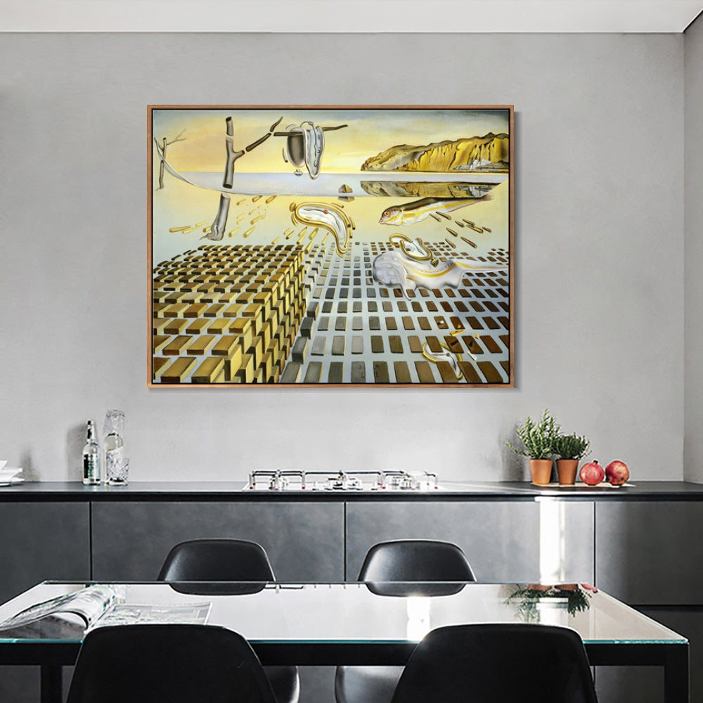 INVIN ART Framed Canvas Series#079 by Salvador Dal Wall Art Living Room Home Office Decorations